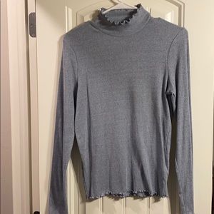 TOPSHOP frill long sleeve